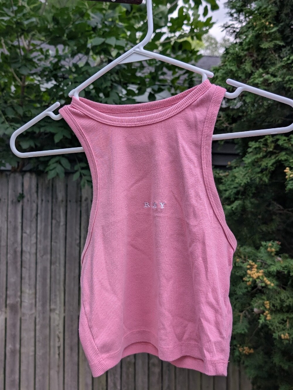 Roxy Roxify Women's Pink Ribbed Tank Top Size XS